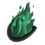 Flame Tipped Cowboy Hat