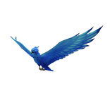 Flaming Blue Phoenix