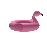 Pink Flamingo Floaty