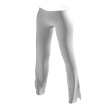 White Flared Pants