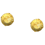 Flawless Gold Circle Dermal Piercing [LEFT]