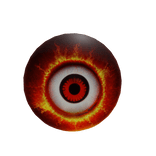 Floating Fire and water eyeball