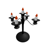 Floating Gothic Candlestick