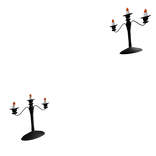 Floating Gothic Candlesticks
