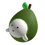 [floor pet] silliest green avocado/pear goober