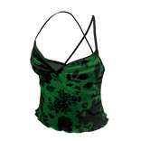 Floral Cami Top Green