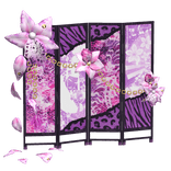 Floral Gyaru Panel Background
