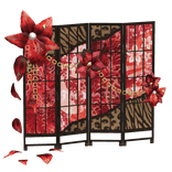 Floral Gyaru Shoji Panel Background