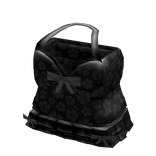 𖹭 Floral Top in Black