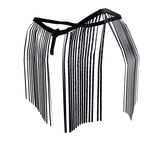 Flowing Fabric Belt - Purple