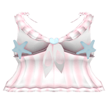 ♡ flowy star fish summer top ♡