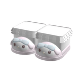 ♡ fluffy bunny slippers w ruffle socks