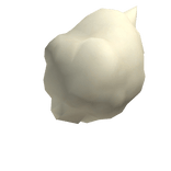 fluffy cream fox tail