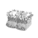 Fluffy Fur Boots Y2K Gyaru White