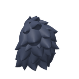 Fluffy Mane (Dark Blue)