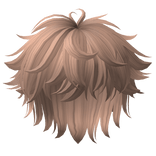 Fluffy Messy Anime Boy Hair Milktea