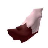 Fluffy Pink and Red Fox Tail