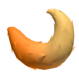 Fluffy Sunset Fox Tail