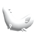 Fluffy White Cat Tail