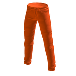 Fluo Orange Classic Jeans