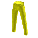 Fluo Yellow Classic Jeans