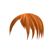 flying orange hair