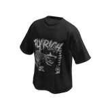 Flyrich Black Wash Oversized Shirt