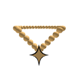 FNF Beeping Girl Gold Necklace [Bolt]