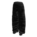 Forest Camo Baggy Jeans with Sneakers - Black