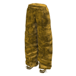 Forest Camo Baggy Jeans with Sneakers - Yellow