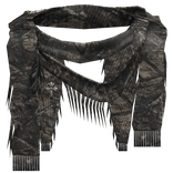 Forest Camo Layered Esoteric Neck Scarves