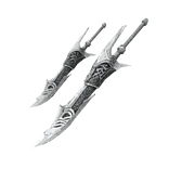 Forged Titanium Dual Swords