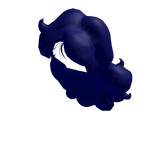 Forgotten Girl's blue hairstyle 2.0 (no glow)