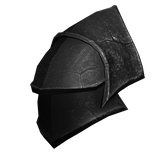 Forgotten Knight Black Right Pauldron