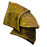 Forgotten Knight Gold Left Pauldron