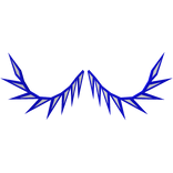 Forsaken Accurate Two Times Blue Spawn Wing