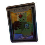 Forsaken John Doe Rainbow Playing Card