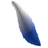 Fox Hound Tail - Blue Kitsune