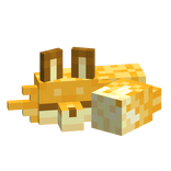 Fox On Shoulder Orange Pixelated