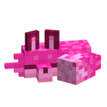 Fox On Shoulder Pink Pixelated