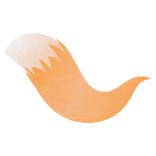 Fox Orange Tail (Glowing)