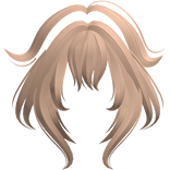 Fox Tips Anime Bangs Messy Blonde