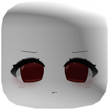 ꒰♡ FREE cute chibi vampire angry face mask