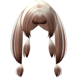 ♡ (FREE) : Long Cute Anime Pigtails in Siamese