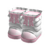 ♡ free pink frilly shoes 