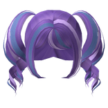 ꒰ ♡ ꒱ [FREE] Shinning Rarity Curly Twin Ponytails