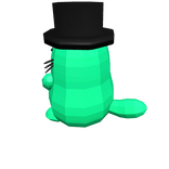 [FREE] Top Hat Teal Kitten