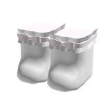 ♡ FREE : White n Pink Cute Socks