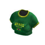 Classic Brasil Jersey Crop