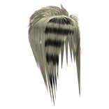 Fried Scene Emo Hair (Blonde/Black)